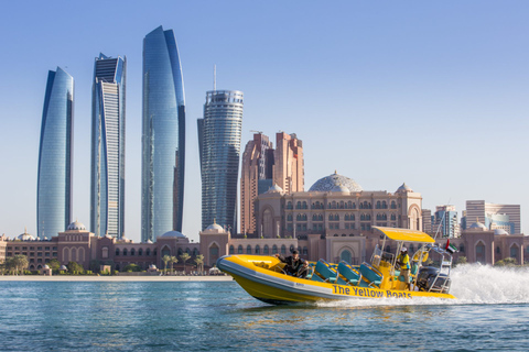 Abu Dhabi: 60 minutos de tour turístico en lancha rápida por la Corniche