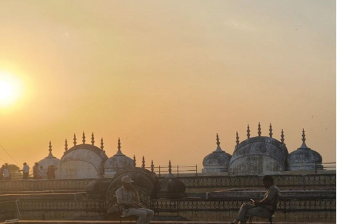 Jaipur: Speed Boat, Amber Walking Tour & Sunset with Pickup Speed Boat With Amber Walking Tour