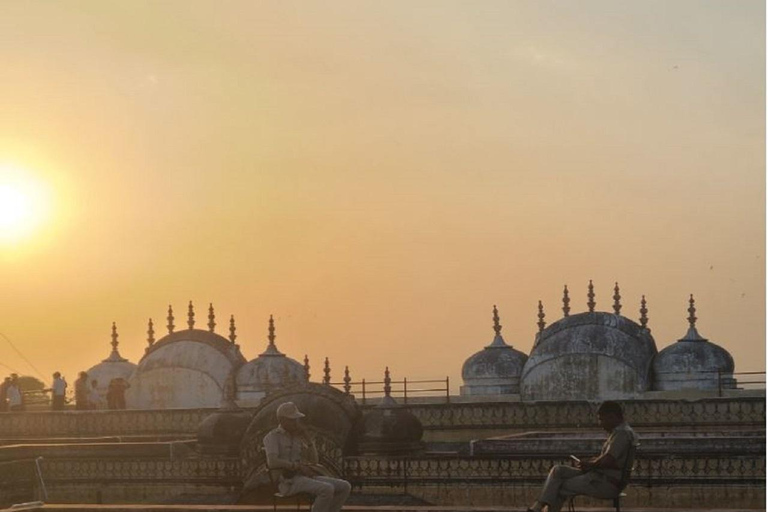 Jaipur: Speed Boat, Amber Walking Tour & Sunset with Pickup Speed Boat With Amber Walking Tour