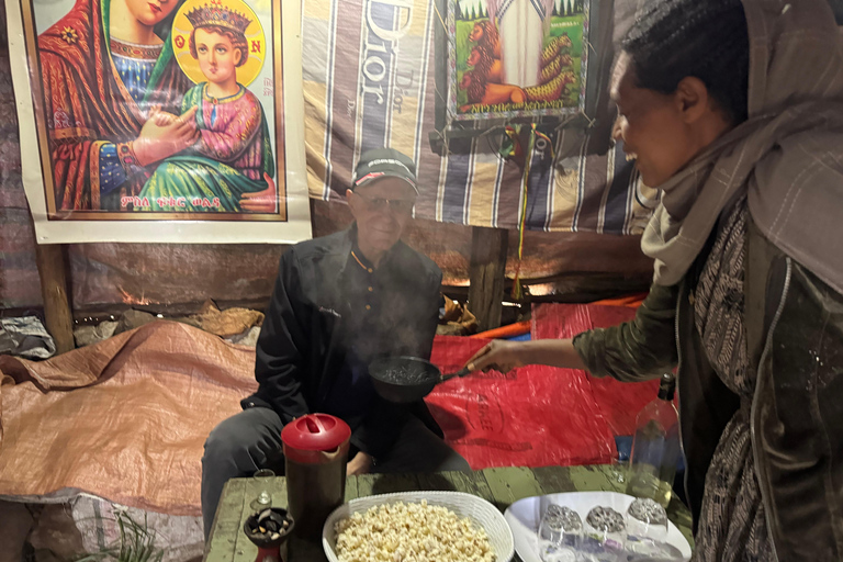 Addis Abeba: Geführte Foodtour mit Kaffeezeremonie
