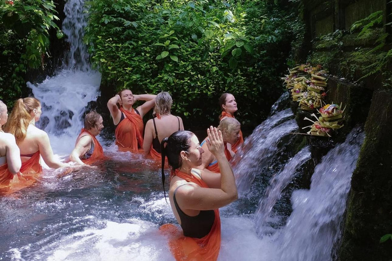 Pura Mangening: Water Temple Tour with Spiritual Cleansing Tour with Transfers to/from Central Bali