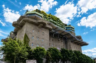 Hamburg: Tour auf dem Grünen Bunker in St. Pauli