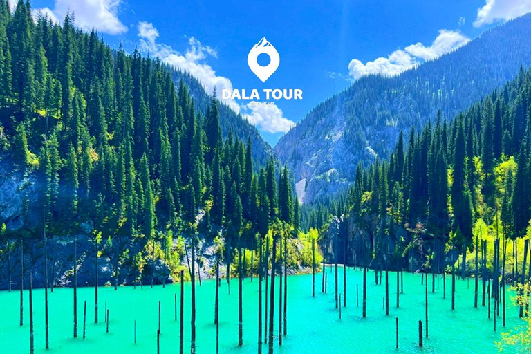 From Almaty: 2-Day Lakes and Canyons Guided Tour with Meals
