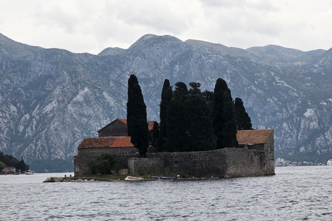From Kotor: Sunset 2H Tour to Lady of the Rocks & Perast Lady of the Rocks and Old Town Perast 2h