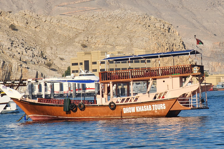 Khasab: Half-Day Dhow Cruise, Dolphin Watching, & Snorkeling