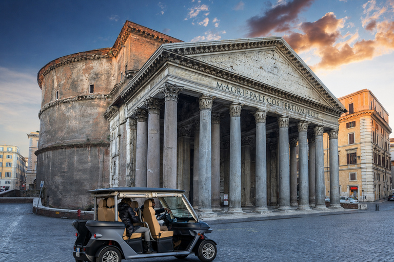 VIP Private Golf Cart Tour of Rome Highlights
