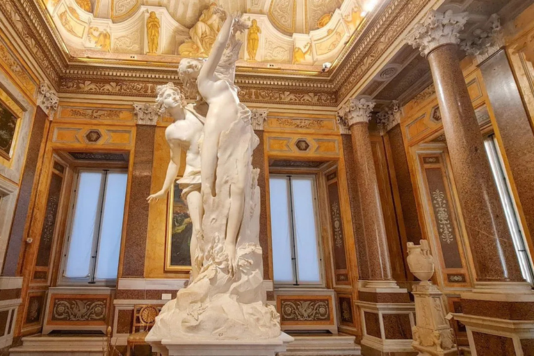 Roma: Biglietto d&#039;ingresso alla Galleria Borghese e tour guidato opzionaleBiglietto d&#039;ingresso prioritario per la Galleria Borghese