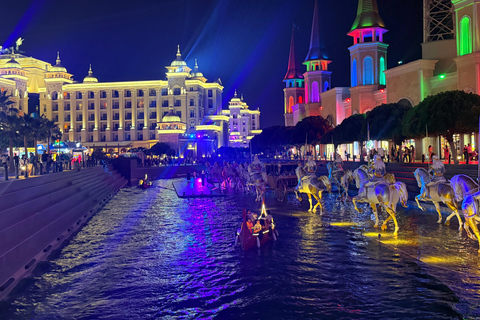 From Side: Land of Legends Night Show with Transfer