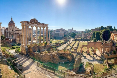 Rome: Skip-the-Line Tour to Colosseum, Forum, Palatine Hill Group Tour Colosseum-Forum-Palatine Hill in French