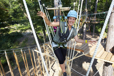 Kahlenberg Vienne : billet d&#039;entrée au parc de cordes de la forêt