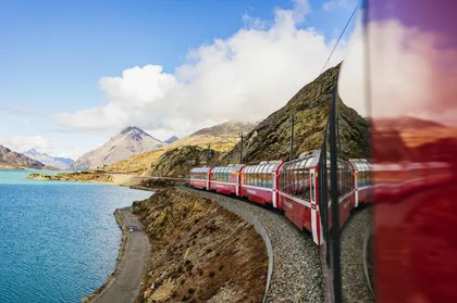 Von Mailand aus: St. Moritz und Panoramatour mit dem Bernina Express