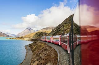 Von Mailand aus: St. Moritz und Panoramatour mit dem Bernina Express