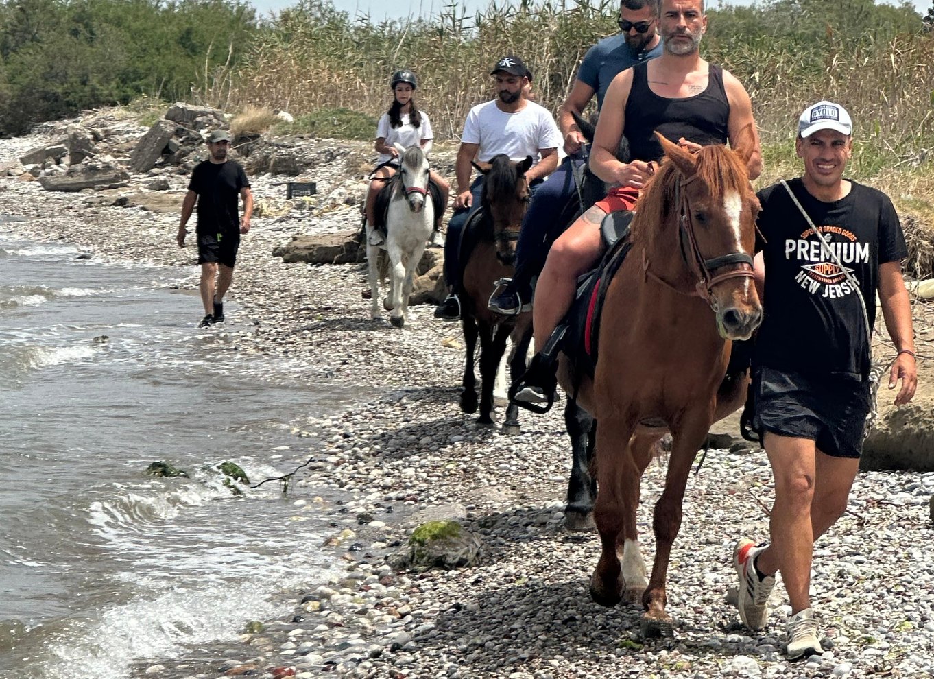 Rhodos: Ridetur på hesteryg med digitale fotos
