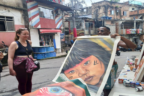 Favela Art Walk in Ipanema – Meet Artists & Buy Local Art