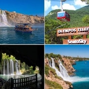 Antalya: Altstadt-Tour mit Seilbahn, Wasserfällen und Bootsfahrt