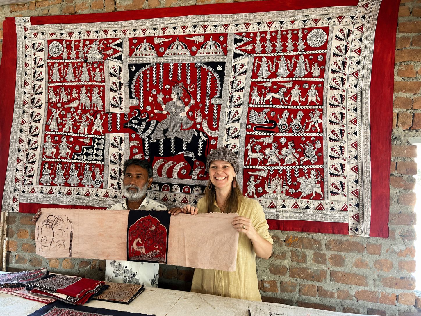 Ahmedabad: Verstecktes Highlight – Workshop für traditionelle Textilkunst