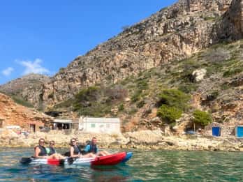 Percorso in kayak da Moraira