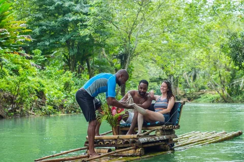 From Montego Bay/Negril: Lethe River Rafting and Horse Ride