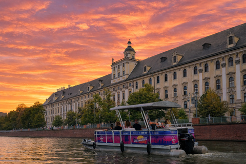 Wroclaw: Old Town evening - sunset time boat cruise ticket