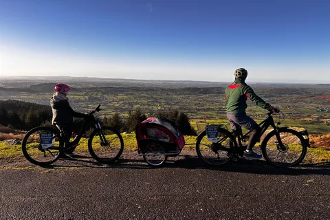 Expérience de vélo électrique à Slieve Gullion