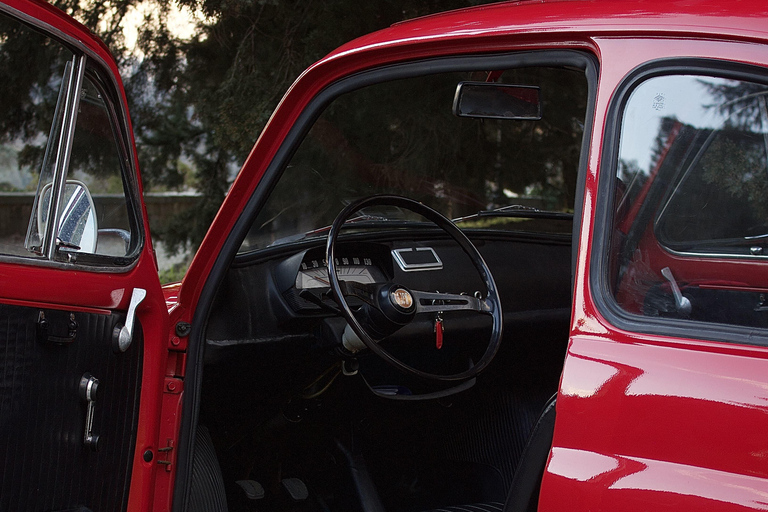 Buongiorno Fiat 500! Panoramic Guided up Michelangelo Plaza