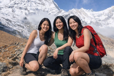 Kathmandu: 12-Day Annapurna Base Camp Trek with Guide