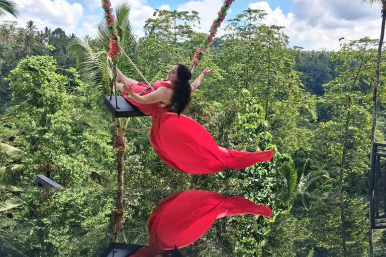 Alas Tirta: Bali Swing, Zipline & Hidden Waterfall - Ubud One Swing Package