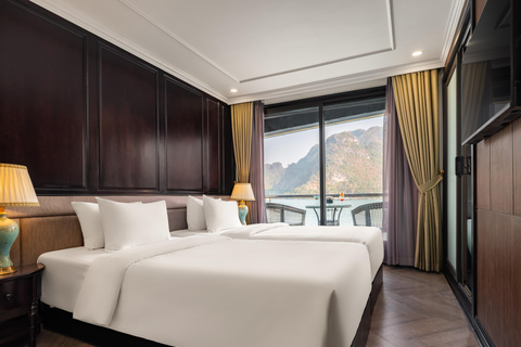 3D2N Lan Ha Bay 5 Star Cruise: Cat Ba island, swim, kayaking Senior Suite with private balcony - 2nd floor