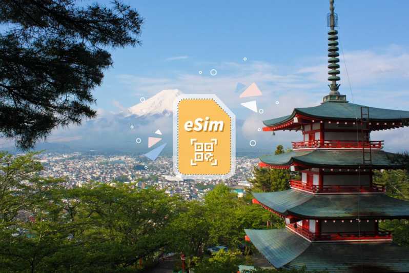 Japón: Plan de datos móviles eSim