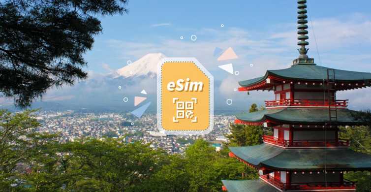 Japan: eSim Mobile Data Plan