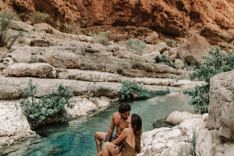 Wadi shab : visite d&#039;une jounée