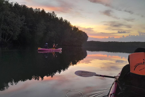 Krabi: Ao Thalane Sunset Kayak adventure (group of 10 max) Ao Thalane : Sunset kayak & BBQ dinner