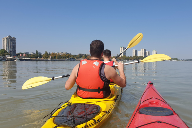 Belgrade : Aventure en kayak sur l'île de la Grande Guerre