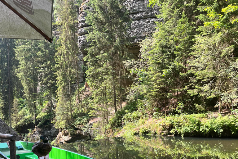 From Dresden: Highlights Day Tour Bohemian Saxon Switzerland Summer