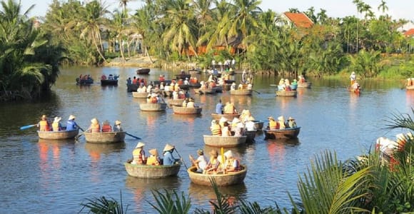 Hoi An : Discover Coconut Village on Basket Boat Ride