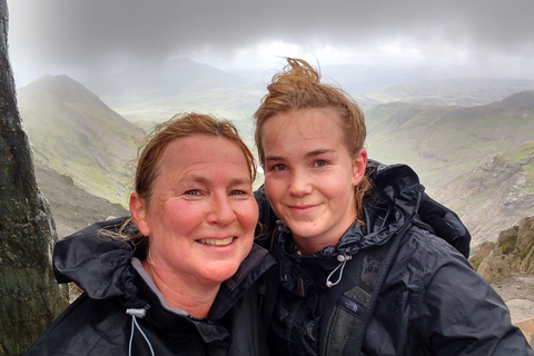 Caernarfon : Randonnée au sommet du Mont Snowdon Promenade guidée en montagne