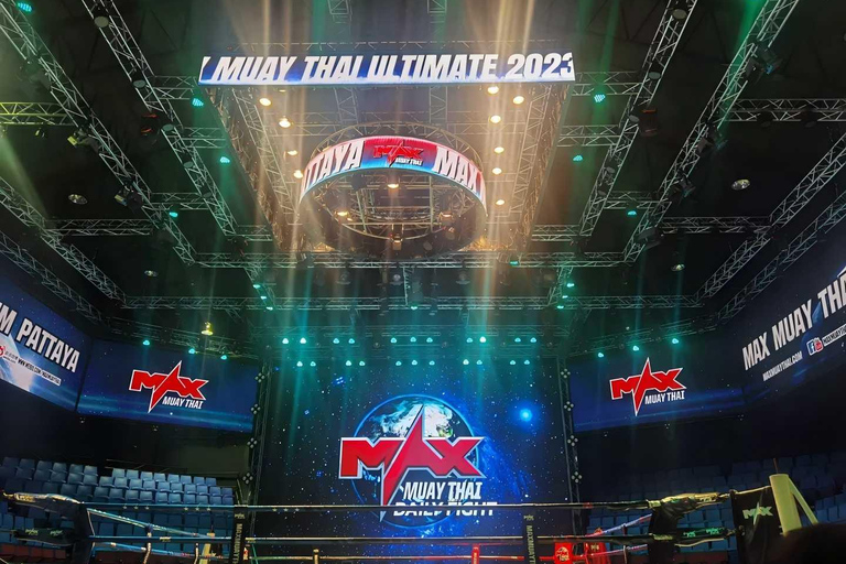 Pattaya: Max Muay Thai Stadium Passionate Journey VIP tickets and hotel transfers