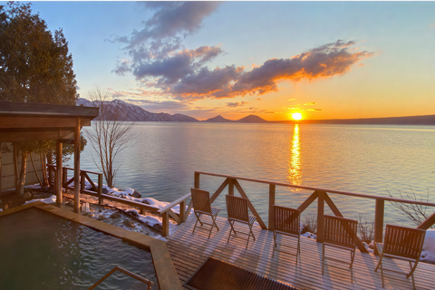 Sapporo: Lake Shikotsu Ice Festival &amp; Hot Spring Day Trip