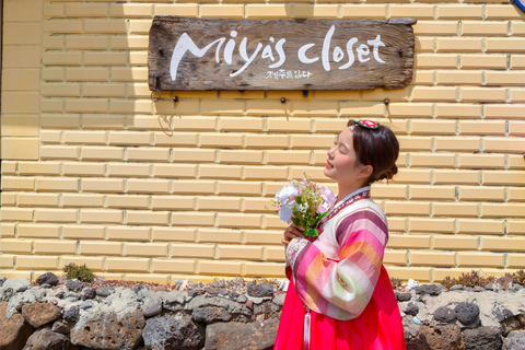 Jeju: K-drama Hanbok Photoshoot & Private Guided Tour