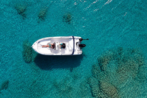 Corfu: Private Boat Tour with Skipper and Drinks Corfu: Private Boat Tour with Skipper and Drinks 7 Hours