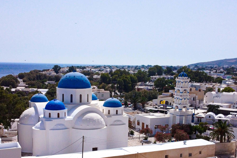 Da Fira: Tour in minibus dei punti salienti di Santorini con tramonto a Oia