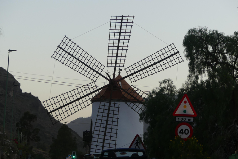 Grande Canarie : Côte ouest Cabrio Coucher de soleil