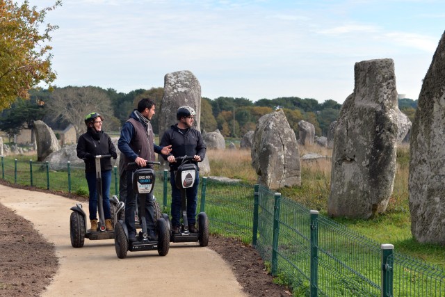 Visit GUIDED IN SEGWAY - MENHIRS - 130 in Lorient, Brittany, France