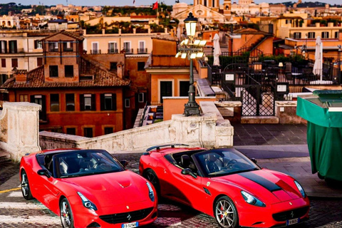Drive a Ferrari California in Rome – Luxury Private Tour 1-Hour Test Drive