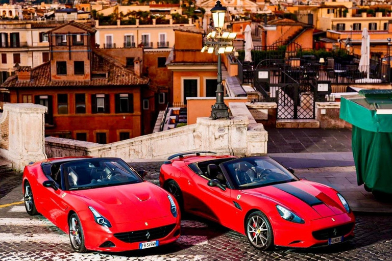 Drive a Ferrari California in Rome – Luxury Private Tour 30-Minute Test Drive