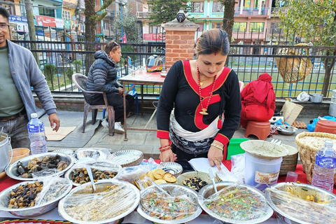 Tokha: Saturday Market & Fair Food Hunt Experience