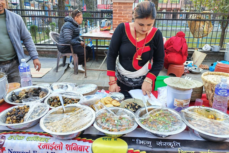 Tokha: Saturday Market & Fair Food Hunt Experience