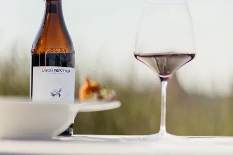 Lunch of diner in de Langhe met bezoek aan een wijnmakerij en wijnproeverij