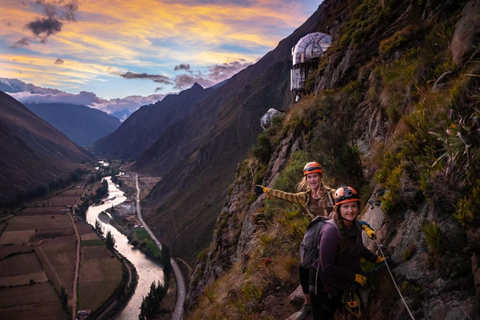 Zipline över den heliga dalen Resa