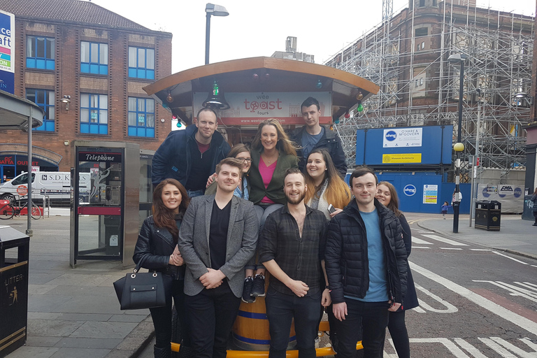 Belfast Tour en bicicleta por el centro de la ciudad con cervezaVisita por la tarde/noche